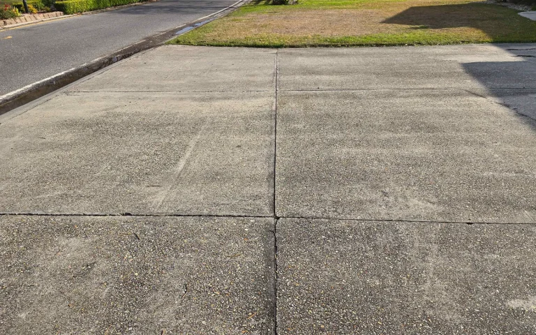 Curbside - Driveway Pressure- & Power-washing Cleanup -dirty