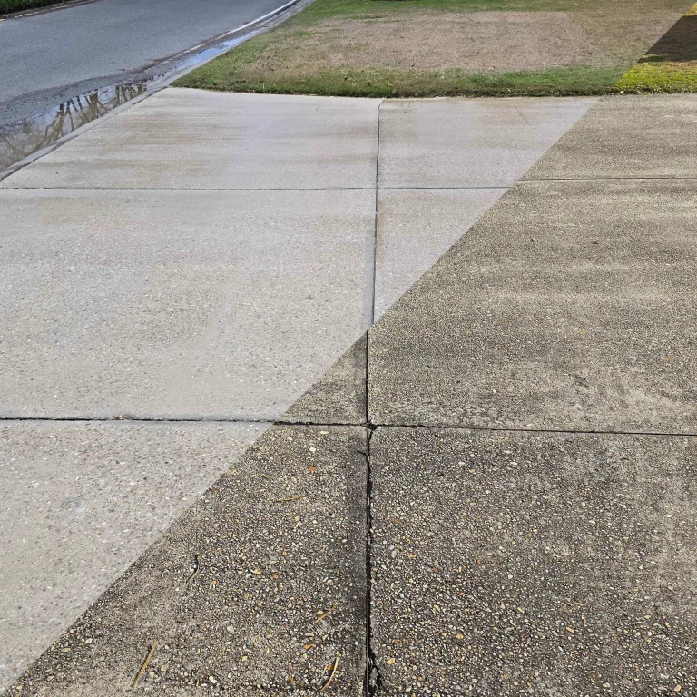 Curbside Driveway Pressure- & Power-washing Cleanup - featured
