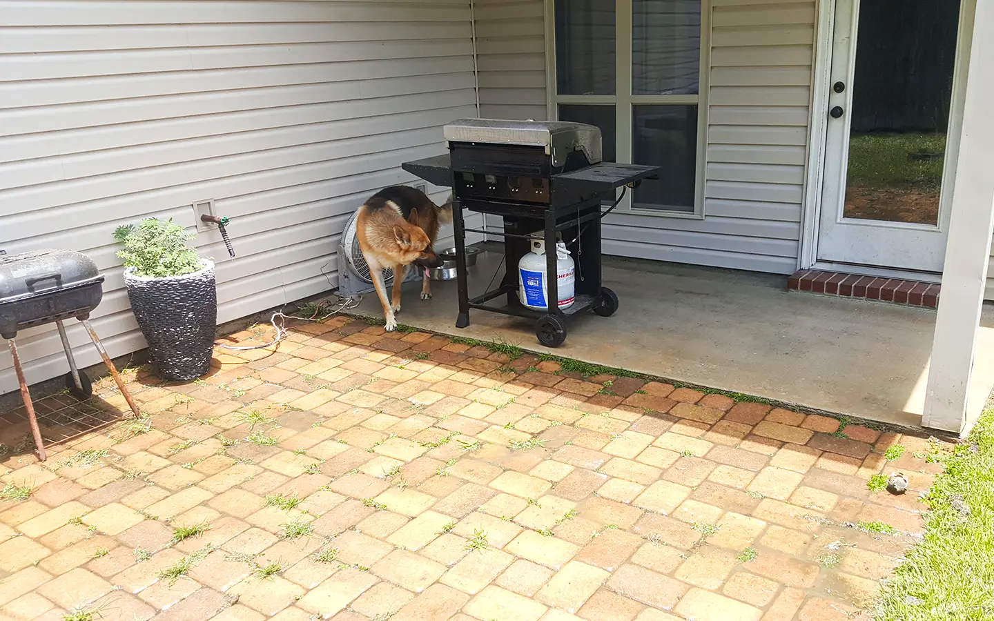 Curbside Gallery - white wooden wall house cleaning - gallery 1